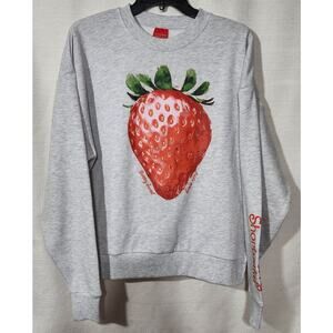 Strawberry shortcake strawberry sweatshirt women's size XS